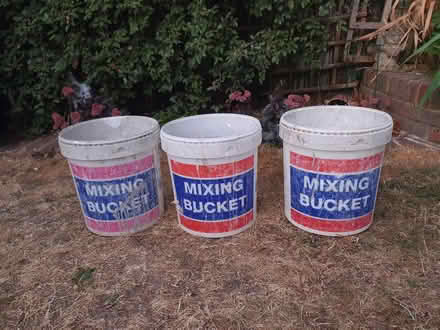 Photo of free 15L Mixing Buckets (Knebworth SG3) #1