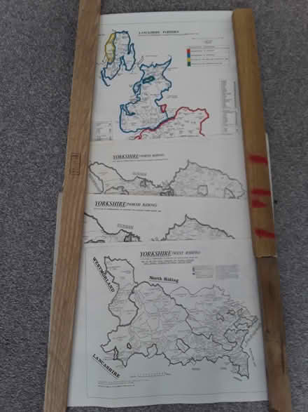 Photo of free Parish Maps of Lancashire and Yorkshire (Far Bletchley MK3) #1