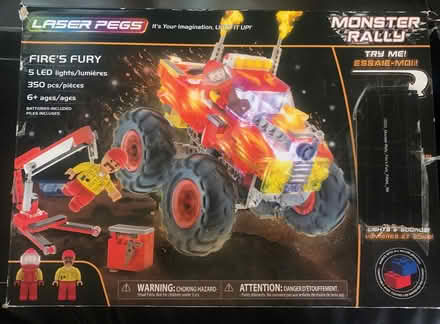 Photo of free Laser Pegs Monster Rally : Fire’s Fury (Great Harwood BB6) #1