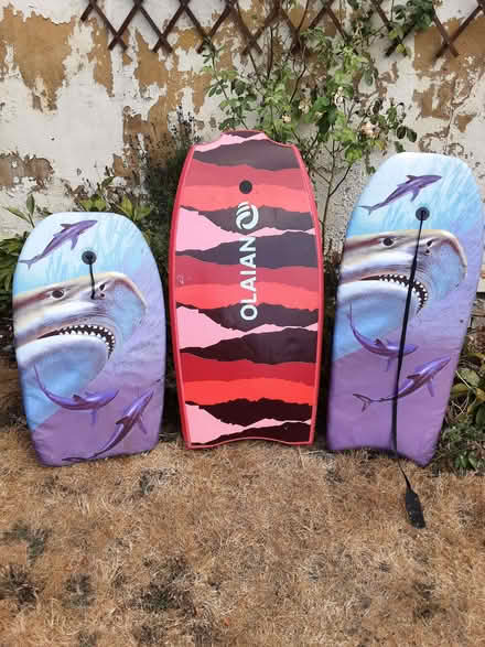 Photo of free 3 bodyboards, 1child size, 2 adult size old woking (Old Woking GU22) #1