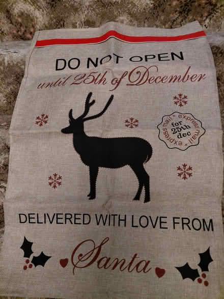 Photo of free Hessian Santa Sack (Stroud GL5) #1