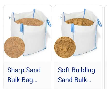Photo of builders sand for paving slabs (Pendeen TR19) #1