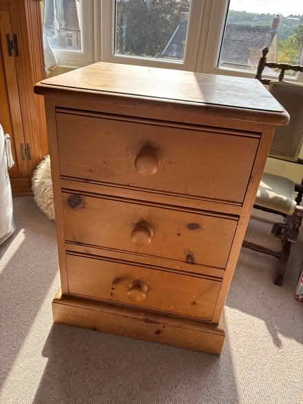 Photo of free Pine Bedside Unit (Stannington S6) #1