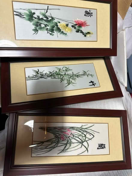 Photo of free Embroidery decor (belmont/watertown line) #2
