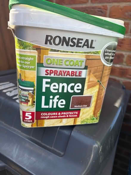 Photo of free Sprayable fence paint (Walton Summit PR5) #1