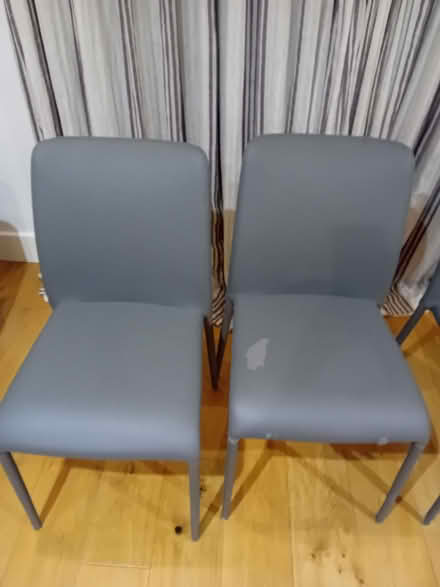 Photo of free 4 Grey Chairs (Hendon NW4) #2