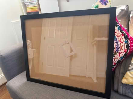 Photo of free Black picture frame 17.5x21.5 (Queens Chapel NE DC) #1