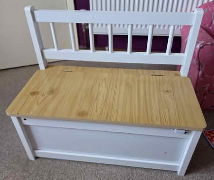 Photo of free Toddler Toy Box/Mini Bench (Stroud GL5) #1