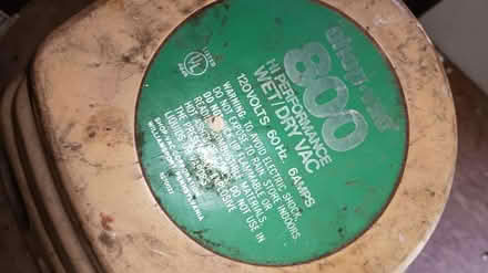 Photo of free Small shop vac (19095) #2