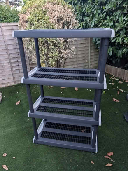 Photo of free Plastic Shelving Storage Unit (Lightwater GU18) #1