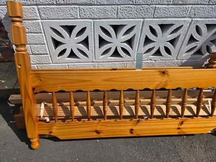 Photo of free Double wooden bed base (Caversham reading RG1) #2