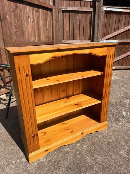 Photo of free Pine bookshelf (Arnold NG5) #1