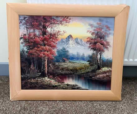 Photo of free A lovely oil painting of Autumn in the mountains (Walsgrave CV2) #1