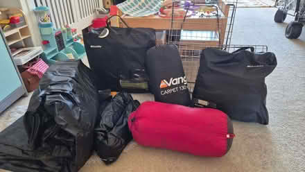 Photo of free Camping Items, Air Bed, Carpet, Footprint, Cooking (Cogges OX28) #1