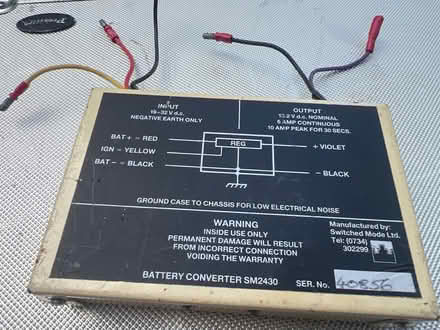 Photo of free 24 volt DC to 12 volt DC converter (Ware SG12) #1