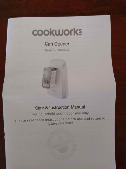 Photo of free Electric Can Opener (Moreton Hall IP32) #3