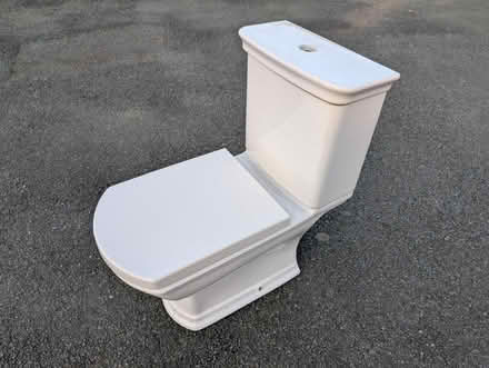 Photo of free White VitrA toilet + cistern (Welshpool, SY21) #1