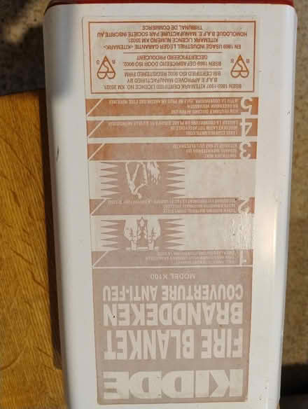 Photo of free Kitchen fire blanket (Dursley GL11) #2