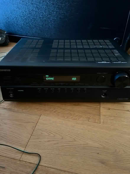 Photo of free Onkyo amplifier with 6 speakers (Blaby, Leicestershire LE8) #1