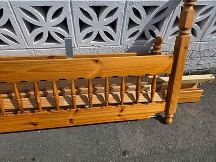Photo of free Double wooden bed base (Caversham reading RG1) #3