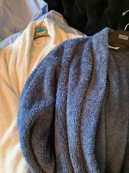 Photo of free 7 x Men's ties, 1 x dressing gown, 8 x caps, 1 x tie rack (Goffs Oak EN7) #2