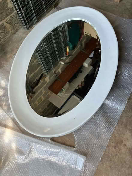 Photo of free Large oval mirror (Weston Park BA1) #1