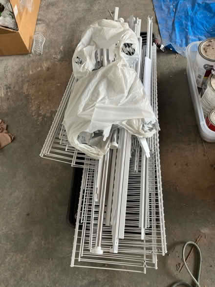 Photo of free Rubbermaid closet system parts (North Kirkland/South Bothell) #1
