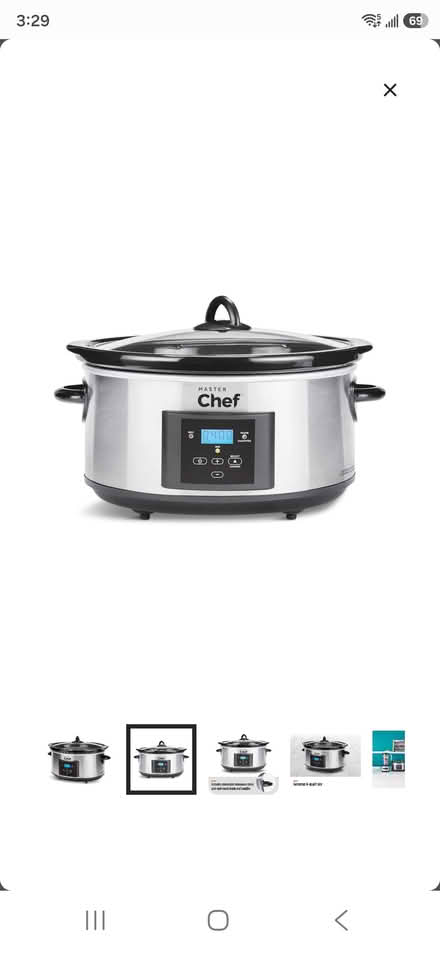 Photo of Large Crockpot (Boardwalk) #1