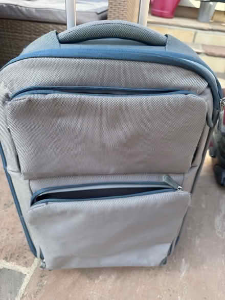 Photo of free Grey small suitcase with two wheels (Combe Down BA2) #2
