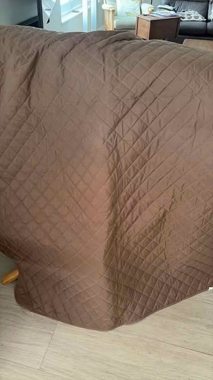 Photo of free 2 seater sofa cover for dogs (Chiswell Green AL2 3) #1