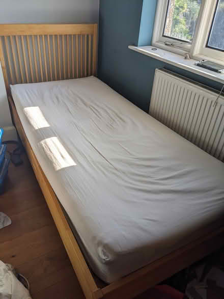 Photo of free IKEA wooden single bed (Bicton Heath SY3) #1