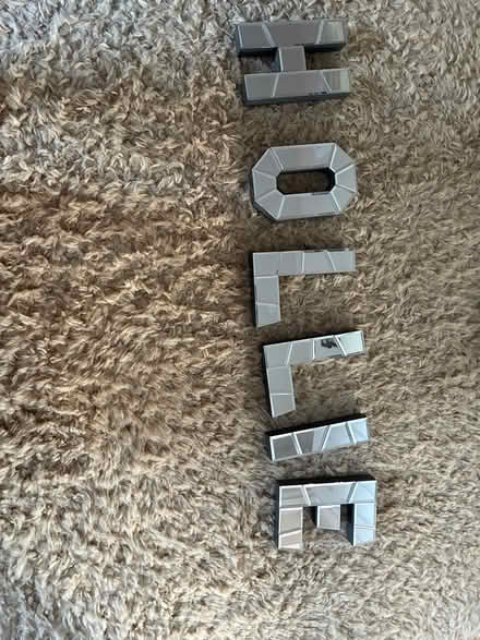 Photo of free Mirror lettering (Bordon GU35) #1
