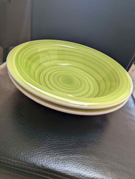 Photo of free Lime green pasta bowls (Wimbledon SW19) #1