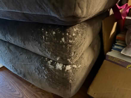 Photo of free Brown Sectional Couch (Converse) #3