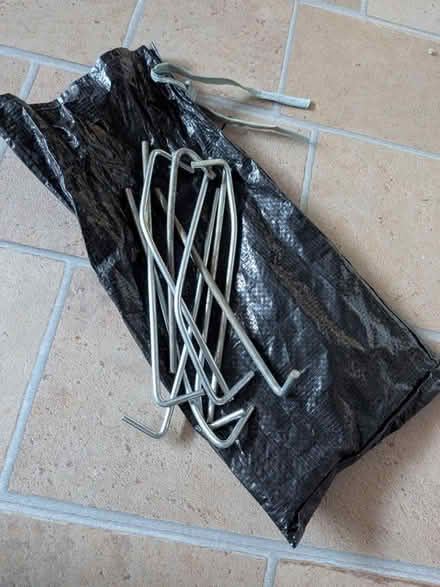 Photo of free Tent hooks x9 (Stoke Gifford) #1