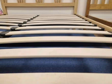 Photo of Wooden bed slats for double bed. 4 (Molesey KT8) #2