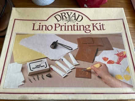Photo of free Lino printing kit (Woodmancote GL11) #1