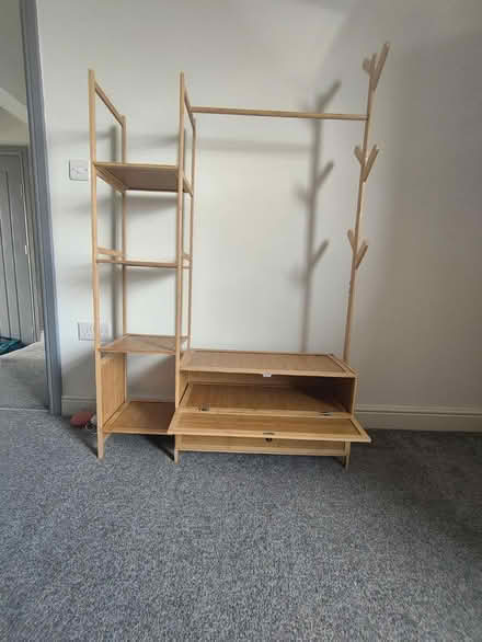 Photo of free Wooden open wardrobe (Kimberworth S61) #2