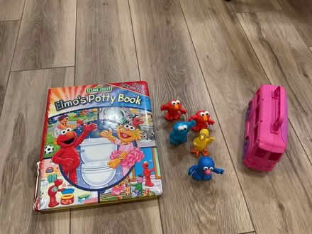 Photo of free Sesame Street toys + book (Petworth neighborhood WDC NW) #1