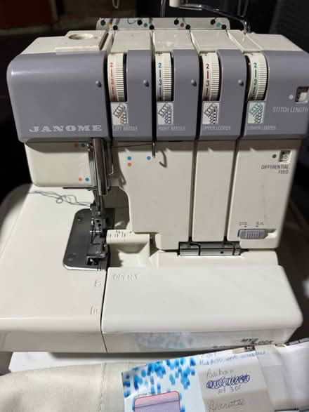 Photo of free Overlocking swings machine (Wood green) #2