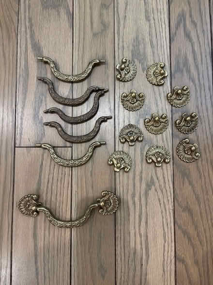 Photo of free Metal drawer handles set of 6 (Garden City, NY 11530) #1