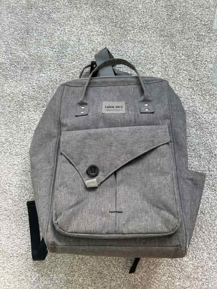 Photo of free Lele Sky grey laptop backpack (Berkhamsted HP4) #2