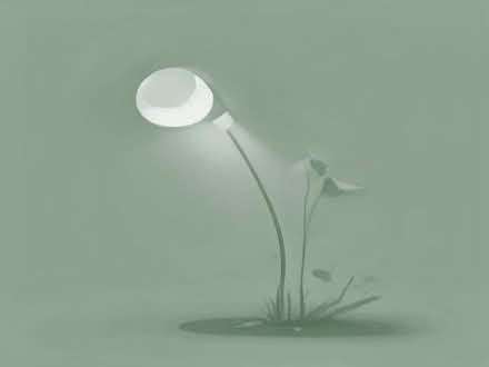 Photo of lamp post type solar garden light or tall lit up twig tree (Moor Allerton LS17) #1