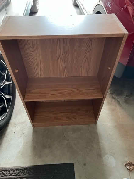 Photo of free Small wood bookshelf (Springfield) #1