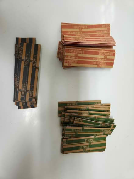 Photo of free Coin wrappers (Rockville) #1
