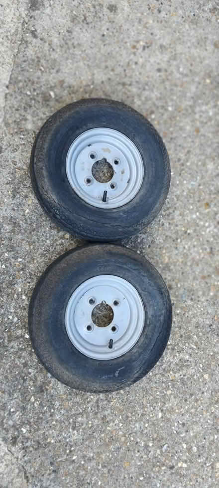Photo of free Trailer wheels (Letchworth. SG6) #1