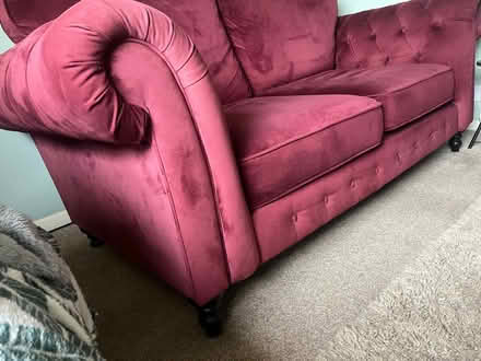 Photo of free Red IKEA Sofa (Shap CA10) #4