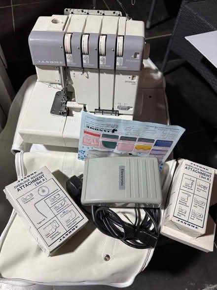 Photo of free Overlocking swings machine (Wood green) #3