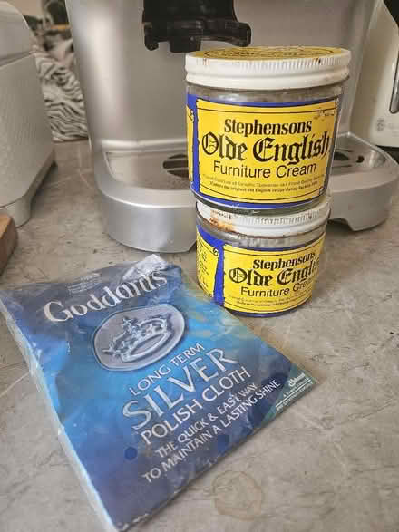 Photo of free Furniture cream and silver polish (Temple Cowley OX4) #1