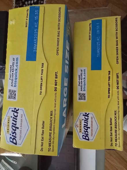 Photo of free Bisquick 60 +40oz boxes (02169) #1